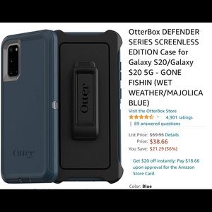 COPY - Samsung Galaxy S20 Otterbox Case